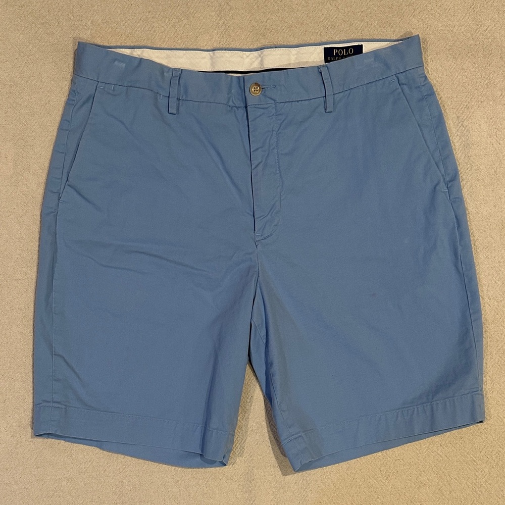 Polo by Ralph Lauren Men's Flat Front Shorts 35